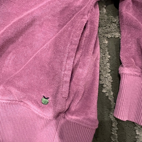 Purple terry Emile et Ida sweatshirt - Picture 2 of 4